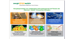 Desktop Screenshot of energiesparmeister.at